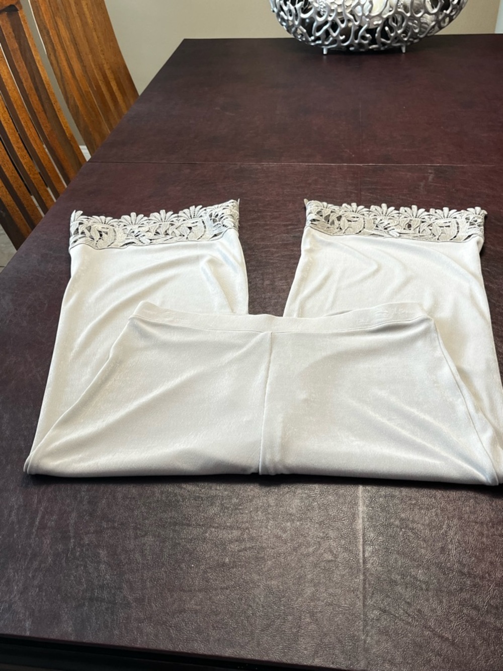 Chico's travelers Light Champagne Shell Top and bottom - Picture 6 of 16